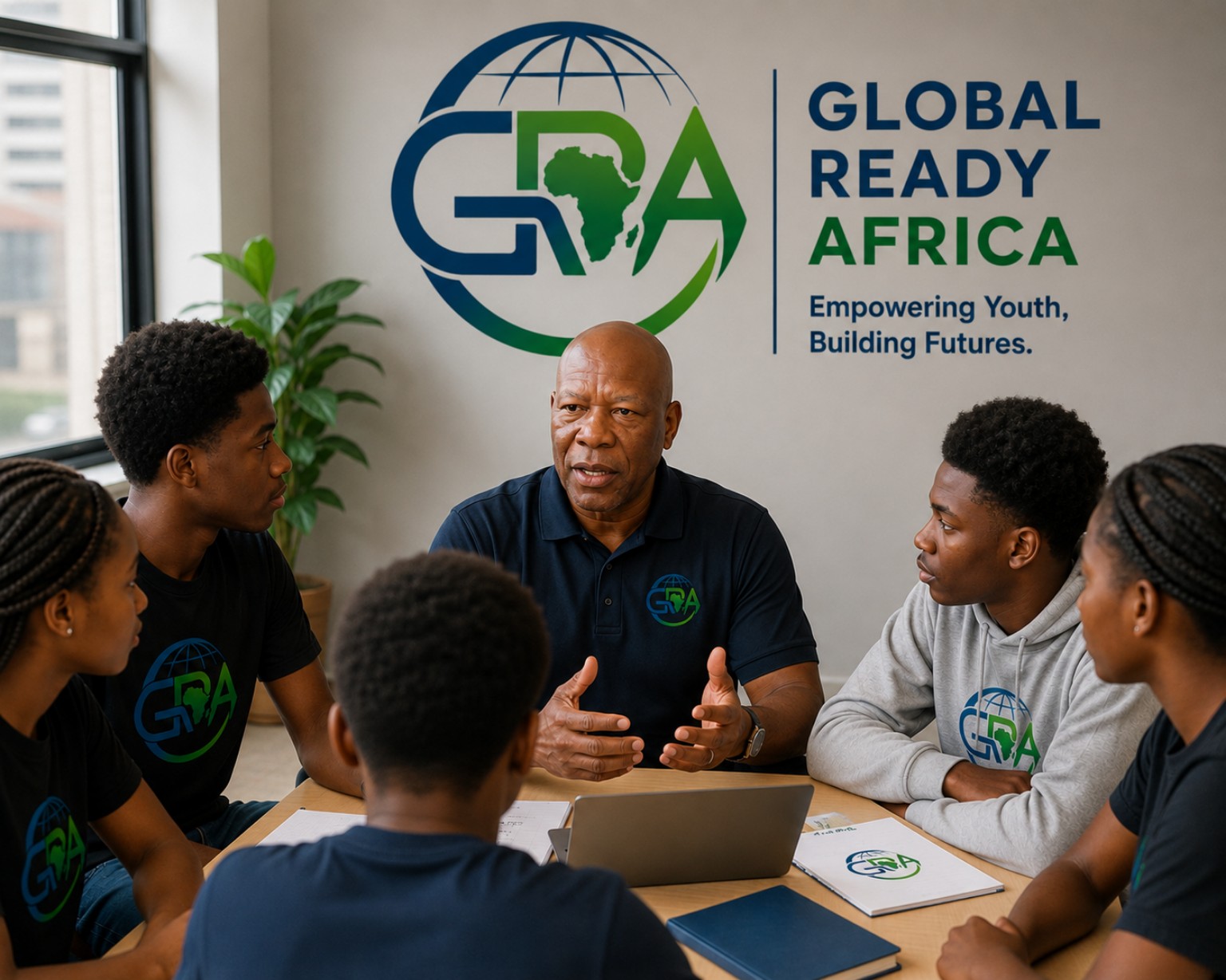 GRA leadership and young people in a collaborative discussion